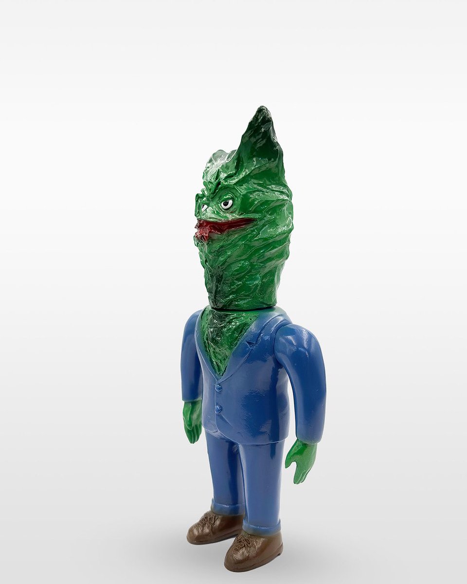 魔王ダンテ メドッサ エンカビニール ENKA VINYL スーフェス hxs スーフェス93 ENKA VINYL 魔王ダンテ＆メドッサ 青蓄光 ソフビ