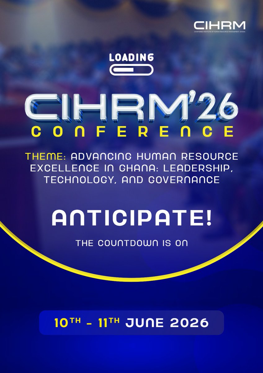 Chartered Institute of Human Resource Management (@cihrmghana) on Twitter photo 
