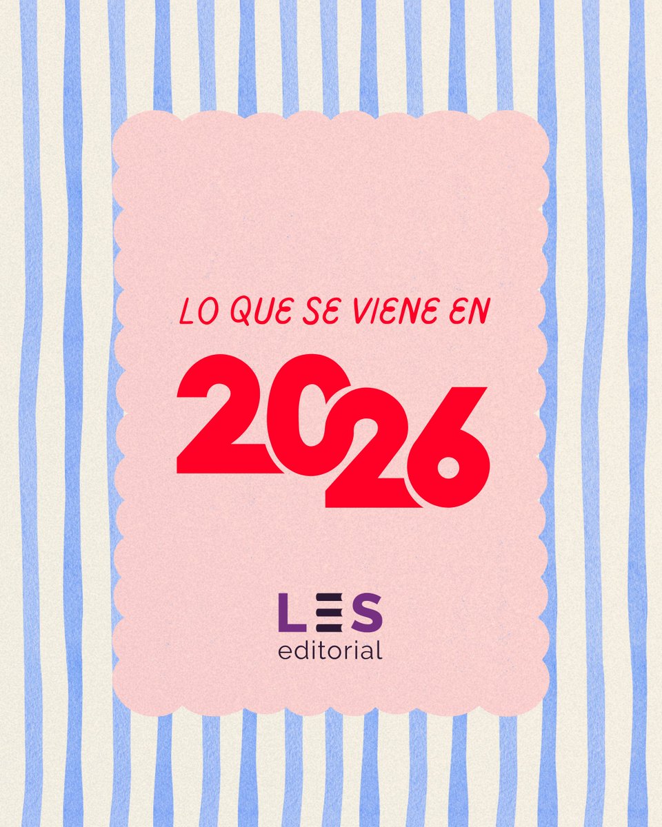 ¿Nuestro propósito de año nuevo? Llenarte el corazón de historias (y un cachito de estantería, no nos vamos a engañar).

Estos son los lanzamientos de LES Editorial para 2026: amor, secretos y mujeres que no se olvidan.

Agárrate, que vienen CURVAS: