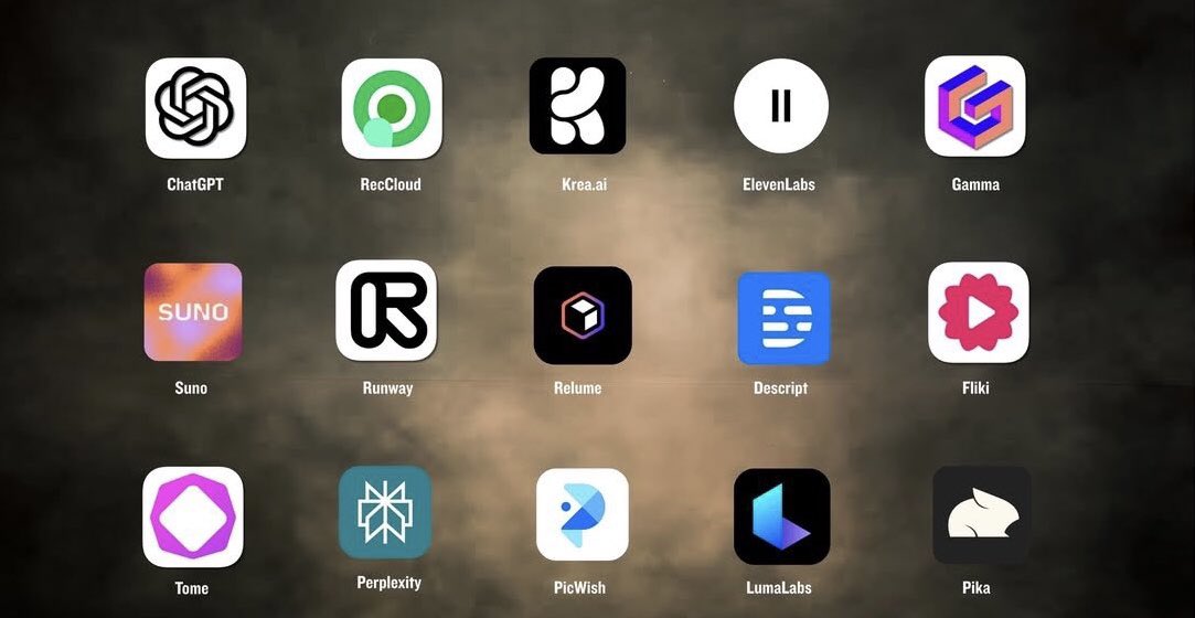 الذكاء الاصطناعي لم يعد وعد🤖 .. بل أصبح واقعك اليومي🔥

1ـ ChatGPT ـ يجاوبك عن أي شيء
2ـ RecCloud ـ إنشاء ترجمات تلقائية
3ـ Krea ـ تصميم شعارات بالذكاء الاصطناعي
4ـ ElevenLabs ـ استنساخ الأصوات
5ـ Gamma ـ تصميم مستندات وعروض
6ـ Suno ـ صناعة الموسيقى
7ـ Runway ـ تحرير الفيديو
8ـ