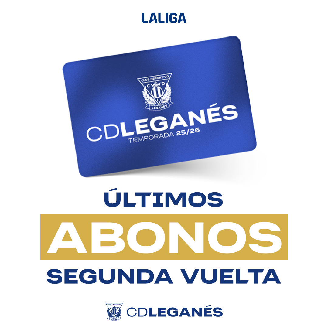 🪪 ¡Últimos abonos de segunda vuelta disponibles! Hazte con tu carnet y vive la parte decisiva de <a href="/LaLiga2/">LALIGA HYPERMOTION</a> en el <a href="/ontimebutarque/">Estadio Ontime Butarque</a> 💪 

➡️ tinyurl.com/mrxd8pmr