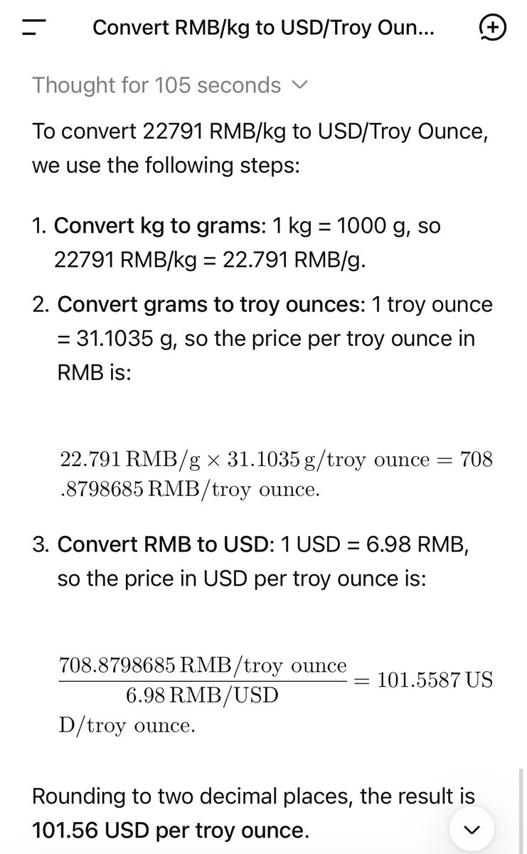 Today the Shanghai Gold Exchange physical spot #Silver PM benchmark price  is at 101.56 USD/Troy Ounce equivalent. #Gold #Silver 🔥
