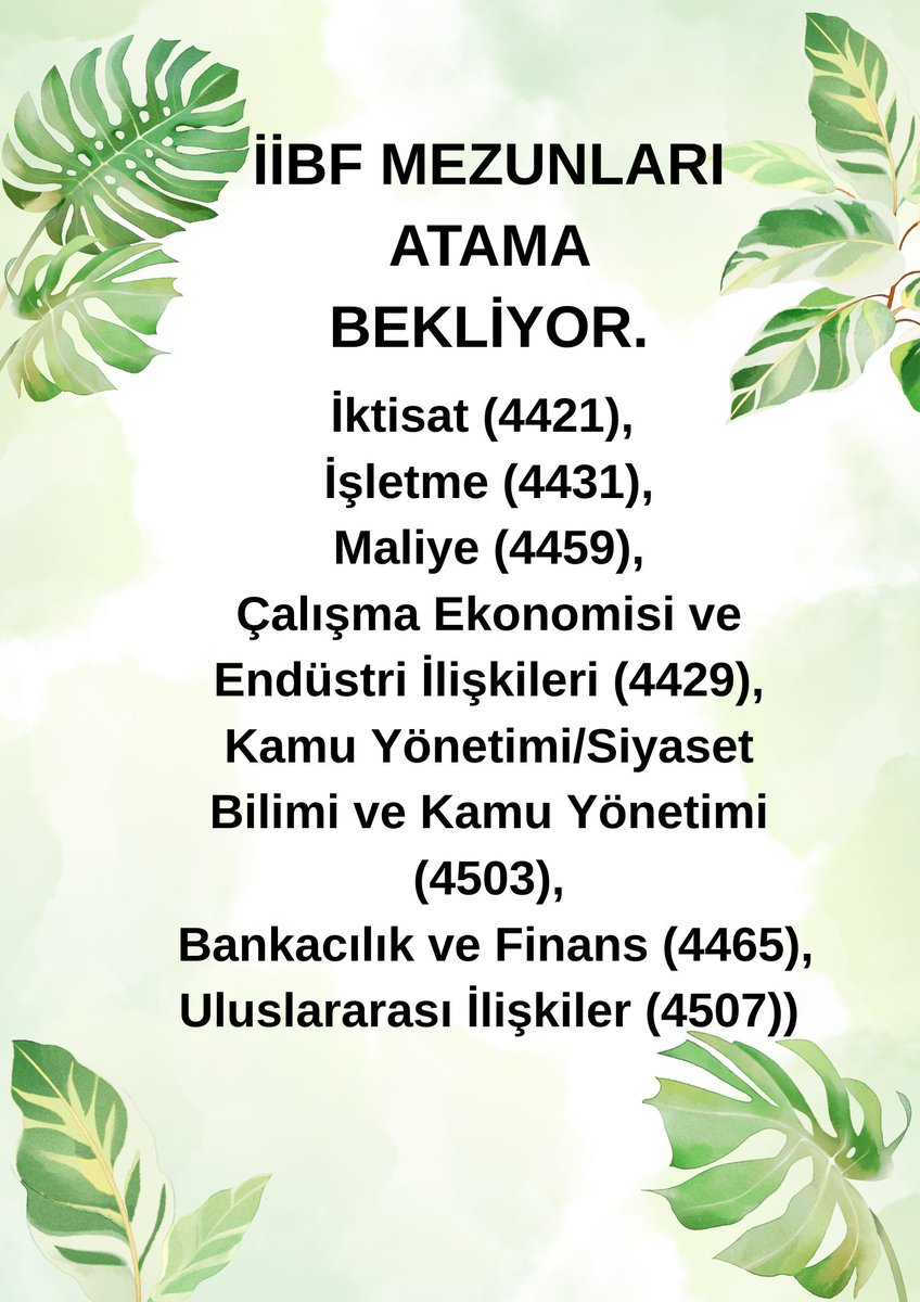 İİBF MEZUNLARI PLATFORMU tweet media