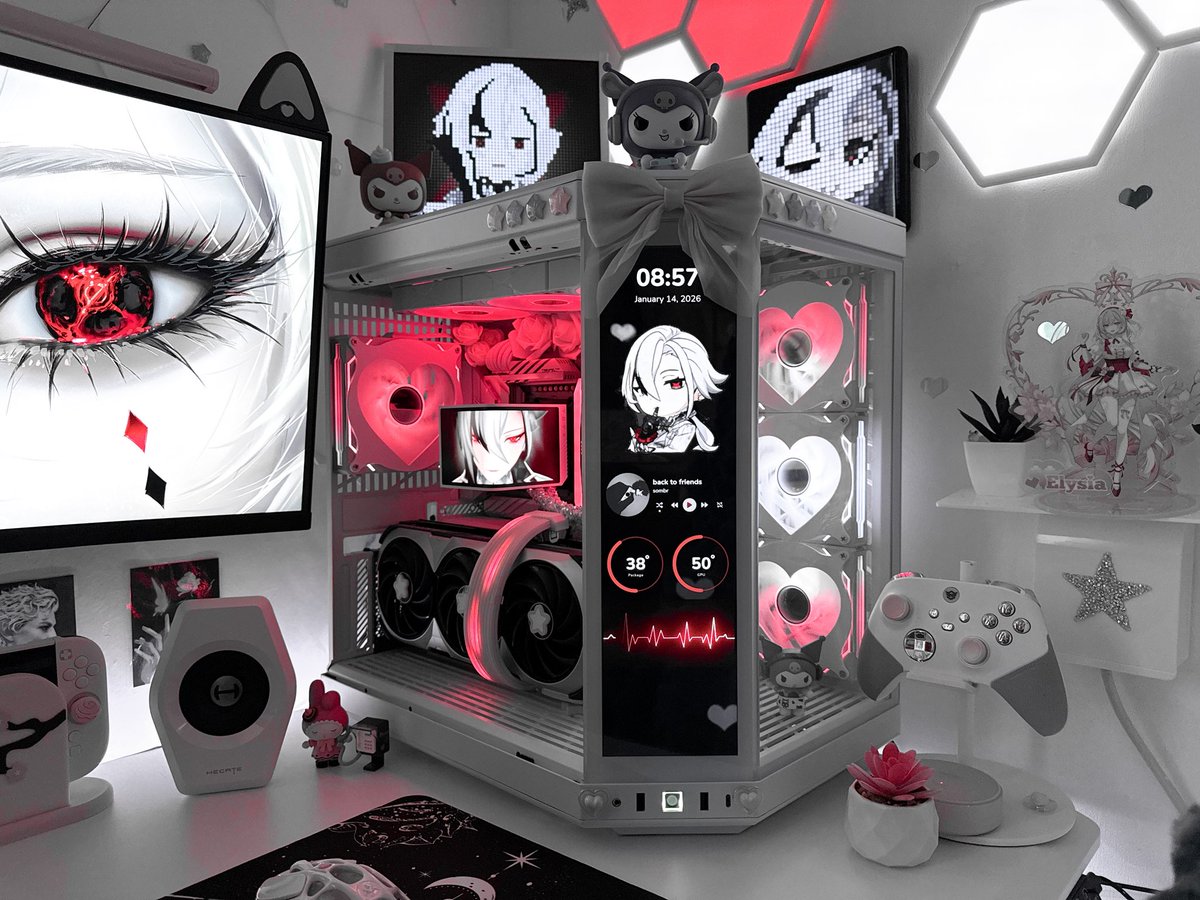 Arlecchino Setup 🩸🖤

#Genshinlmpact