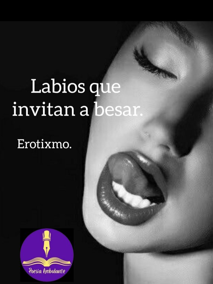MiguelARo7799's tweet photo. @poesiaambulant @SatinePoetisa #ErotiXmo
Labios que invitan a besar, lujuria descontrolada, lenguas que juegan, deseos inconfesables que se cumplen, ojos cerrados que sueñan con placeres escondidos entre bocas golosas https://t.co/TAaNuHCp0U