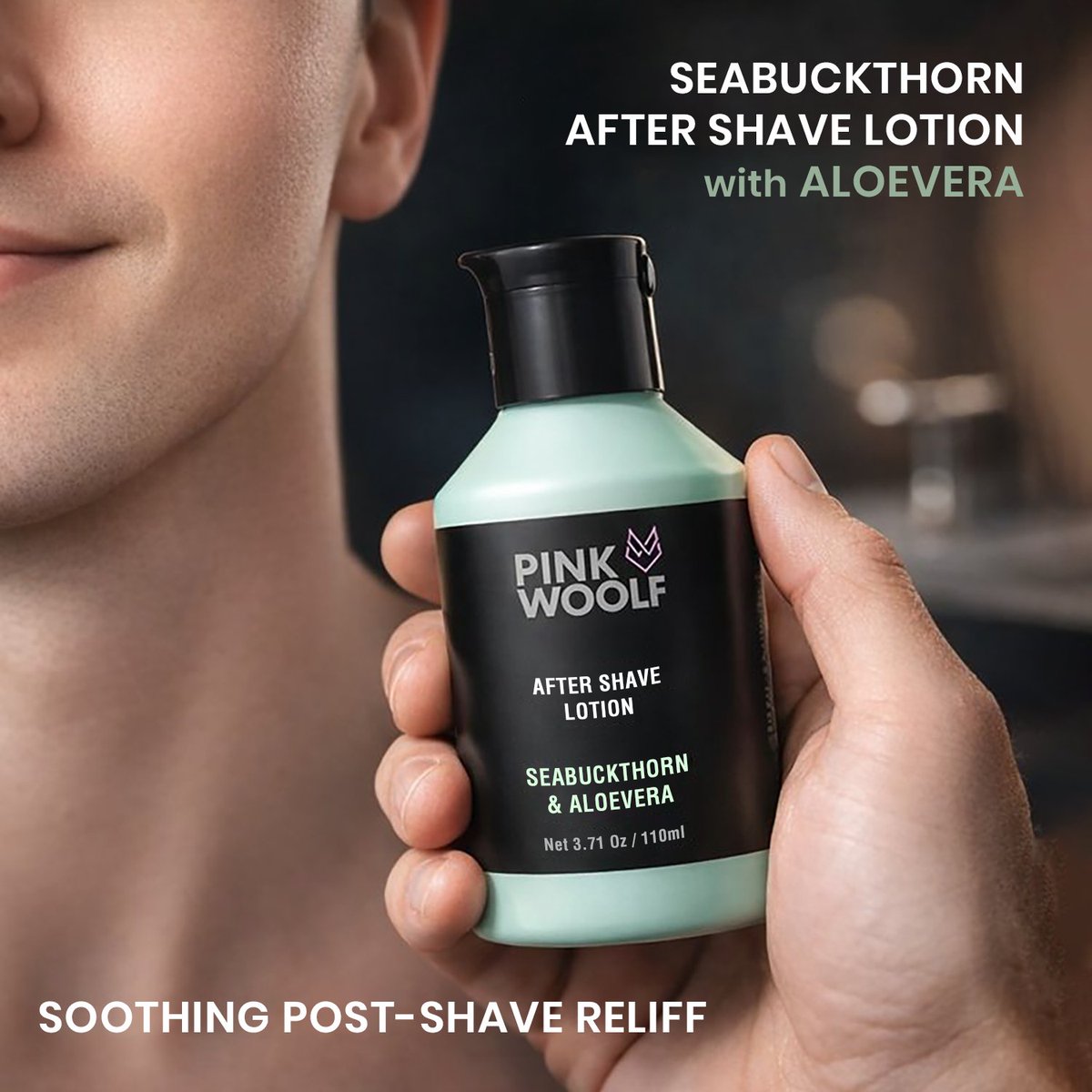 Shaving ends.
Skin care begins.