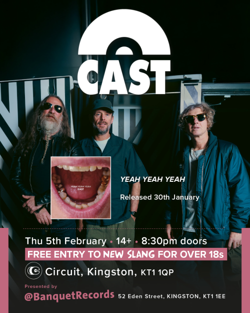 RecCollMag's tweet image. On 5 Feb., #Cast play Kingston Circuit.