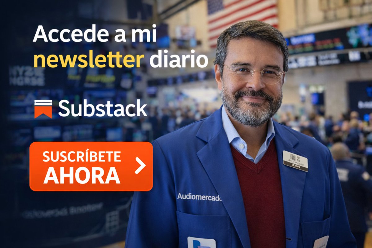 Invertir bien empieza por entender el mercado.  Recibe cada día en tu email nuestro análisis fundamental, contexto macro y niveles técnicos relevantes para construir y gestionar tus posiciones con visión estratégica.

🔔 Accede y suscríbete aquí:

open.substack.com/pub/alexpwong/…