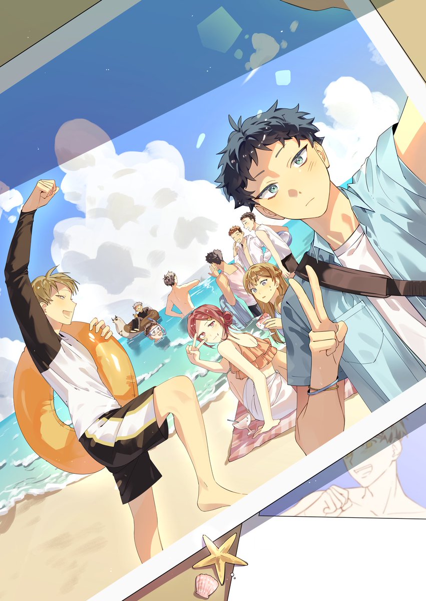 balgarakk_'s tweet image. 후쿠로다니 여름방학