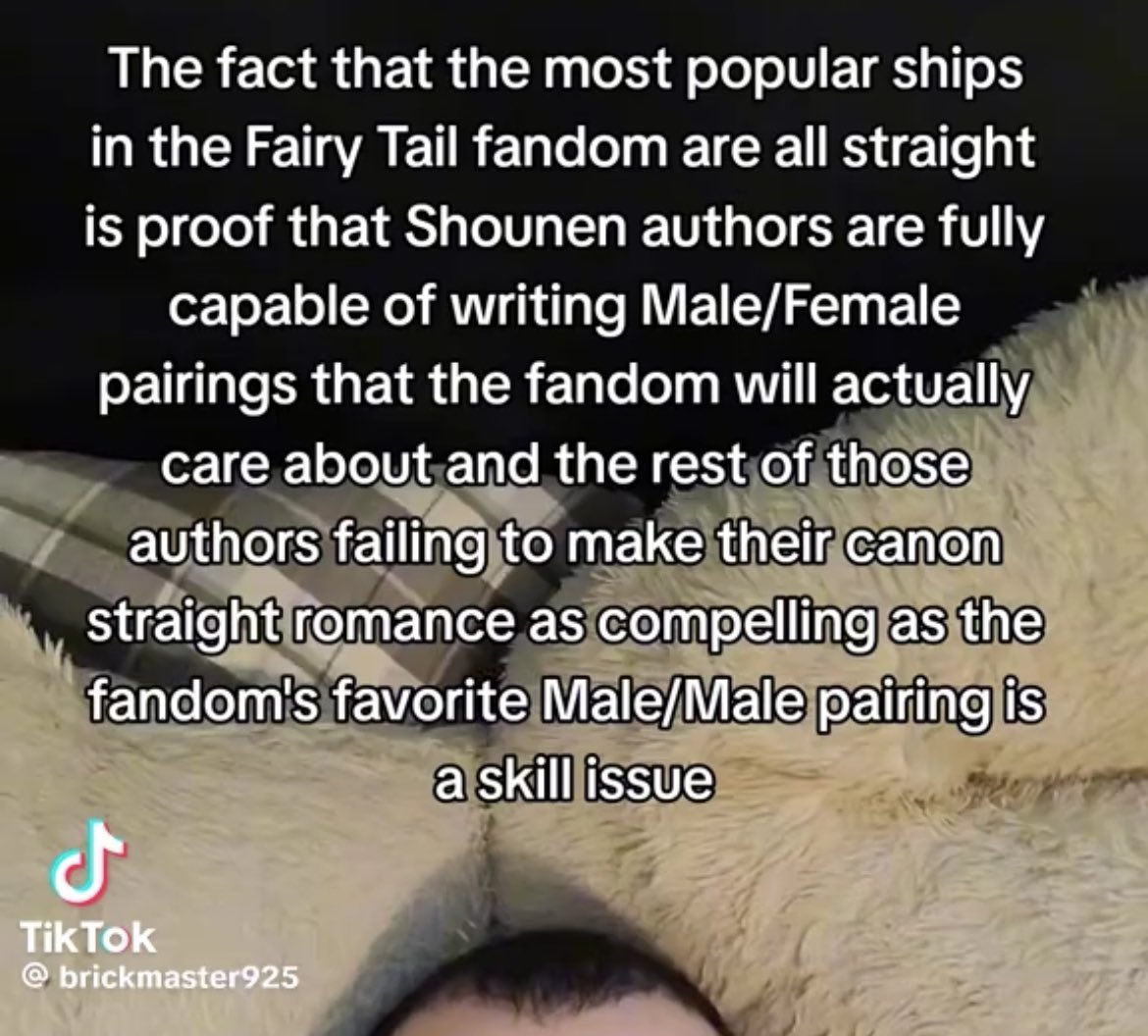 uregnarlyimnot's tweet image. IVE BEEN SAYING IT fairytail is one of the rare shonen animes where i actually love the straight ships