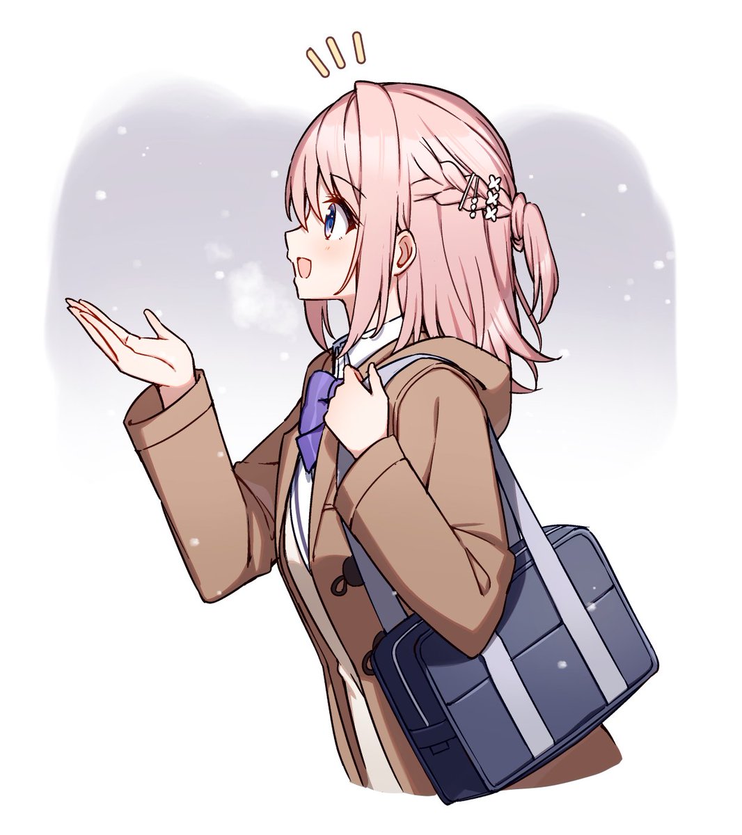 雪やこんこん❄️
#バクプリ 