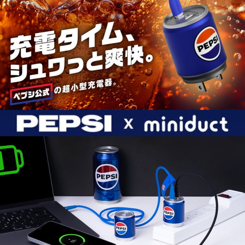 🔴⚪🔵ペプシ公式コラボ🔴⚪🔵 思わず二度見しちゃう👀 本物のコーラ缶