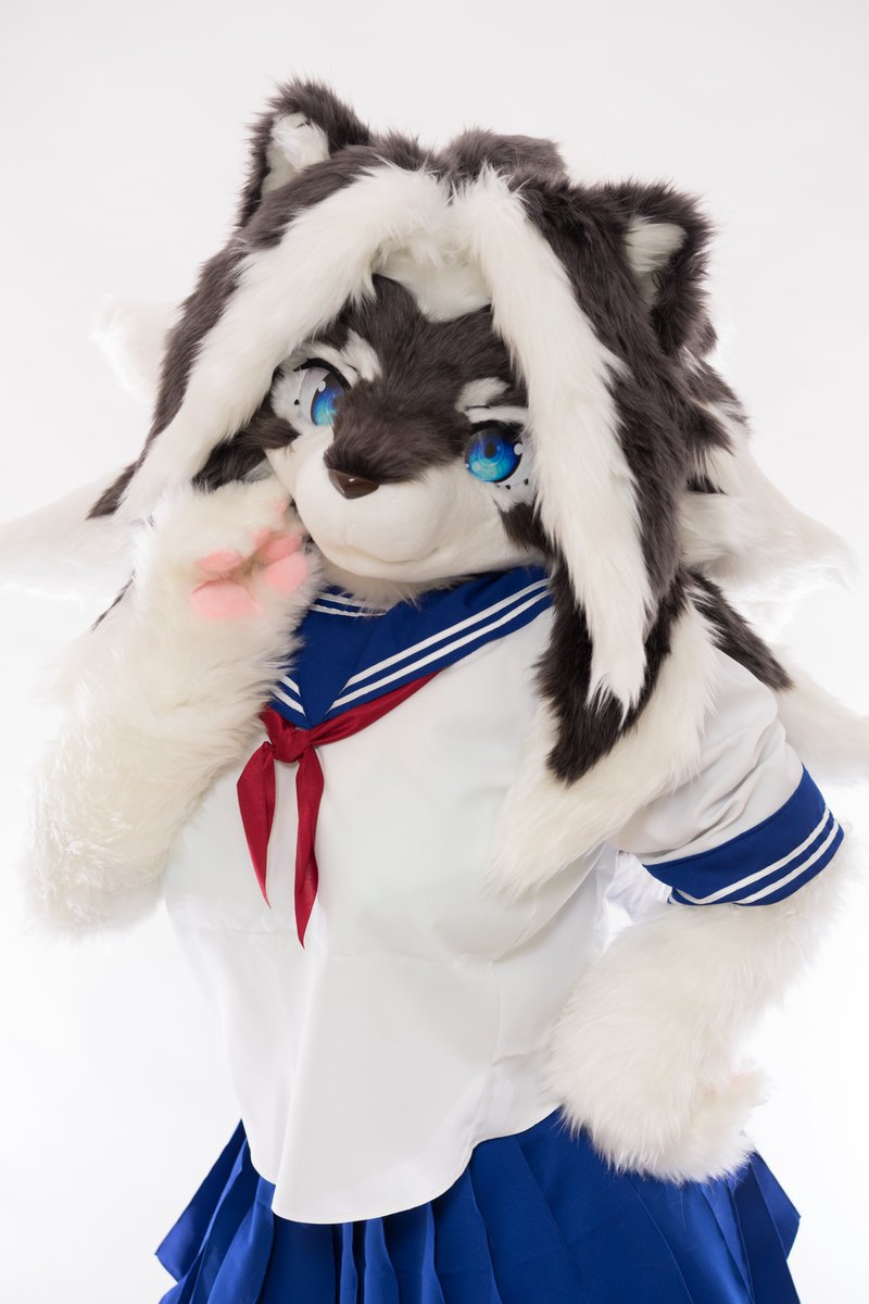 sinon77's tweet image. コミッション受付します。  

ケモ着ぐるみ向け特大/超特大サイズ、人間男性XLサイズ  
スカートは指定サイズ±1cmのアジャスト機能付き

 通常生地セーラー服　7万～
 エナメルセーラー服　8.5万～
通常生地巫女服　7万～
エナメル巫女服　9万～
ケモしっぽ　2万～

配色アレンジ可能