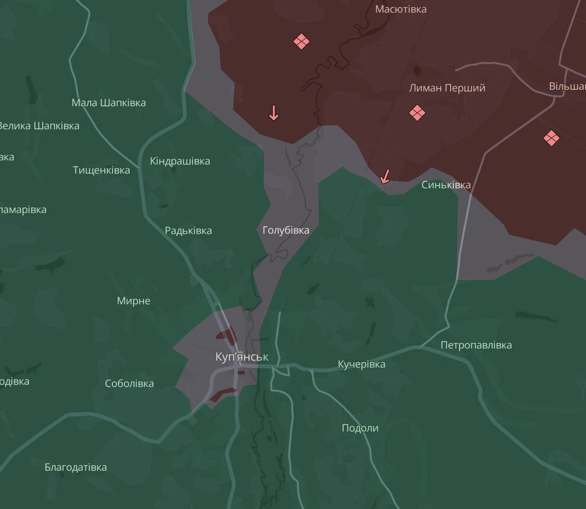 У россиян котЫл 🤷‍♂️

Окружение группировки российских штурмовиков в Купянске - это первое в этой фазе войны (2022-2026) окружение такого количества людей со времен окружения россиянами же украинцев в Мариуполе

Во всех остальных случаях: россияне в Херсоне и Лимане в 2022,