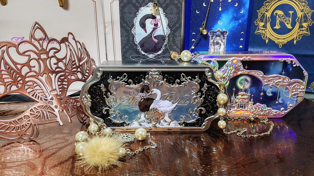 フラワーノーズ×ゴンチャロフのチョコ缶が届いた～✨✨✨月光人魚の缶