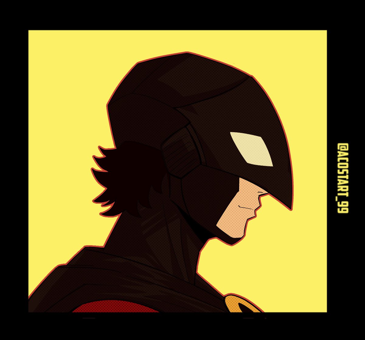 KristianAcosta's tweet image. Late night WiP ⚠️ which Red Robin Tim Drake eye design is your fav? 
#dccomics