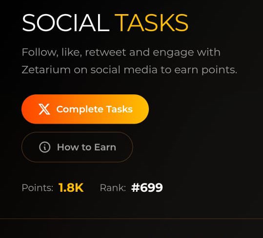 Let me tell you how this <a href="/Zetarium_/">Zetarium</a> works.

Just be early.

It’s barely 24hrs I got onboarded and I am already ranking 600+.

There’s no harm in trying, the rule of 2026 is don’t fade anything.

While you are interacting, don’t forget onchain activities too.

It’s just 33days