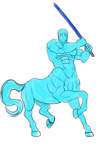 Saint_Alpha01's tweet photo. Centaur YCH Set A - Complete https://t.co/nLuULV9zrh