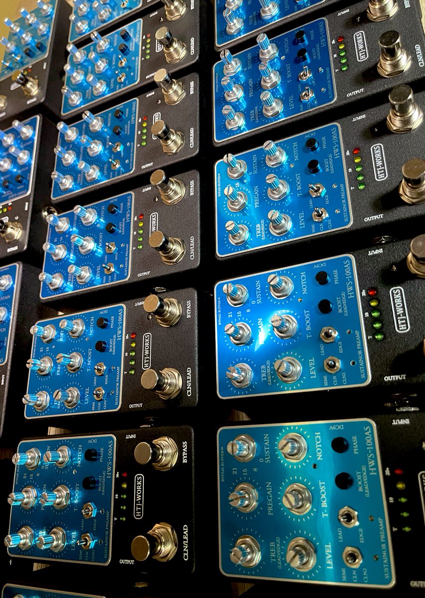 1月生産品もお待たせしております。 HWS-100ASは100台も近くなってき