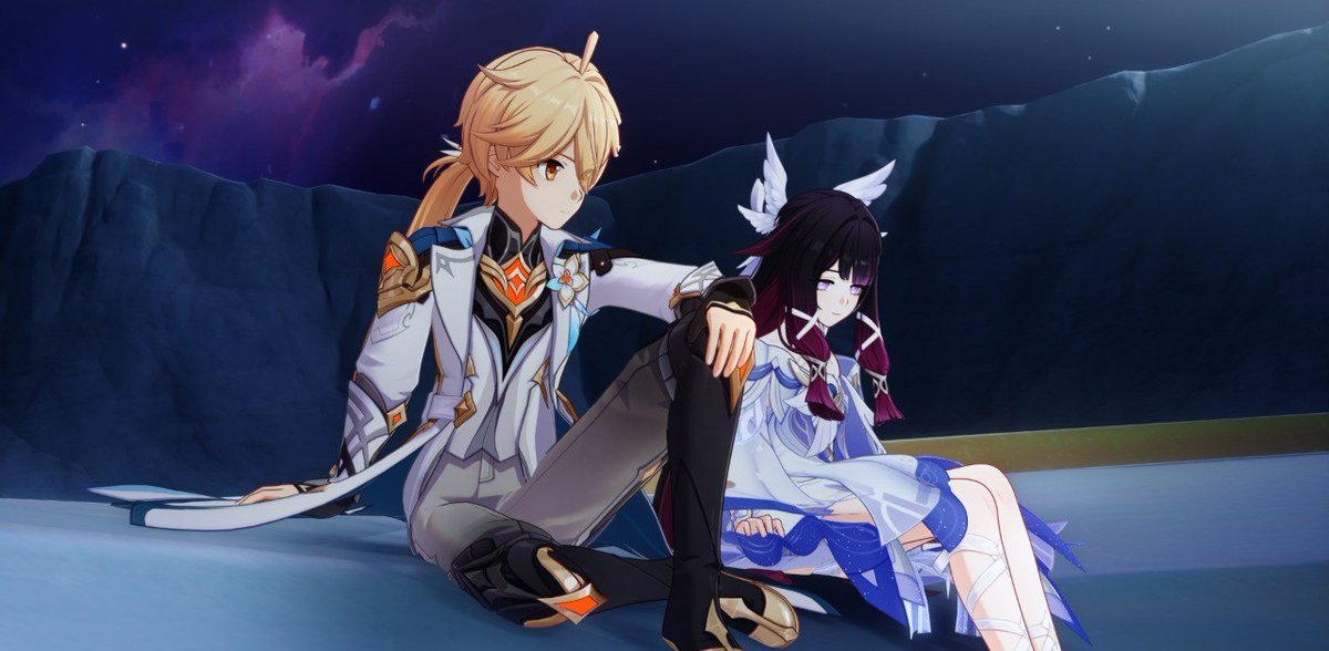 TakatakatamaX's tweet image. AQ SPOILER
-
-
-
-
-
-
-
-
-
-
-
-
-
-
-
-
-
-
-
Aether looks more mature. I don’t know if it’s noticeable to everyone, but you can see that this relationship is good for both of them.
He used to look kind of silly, but now next to her, everything is different
#Aebina #Aetherbina