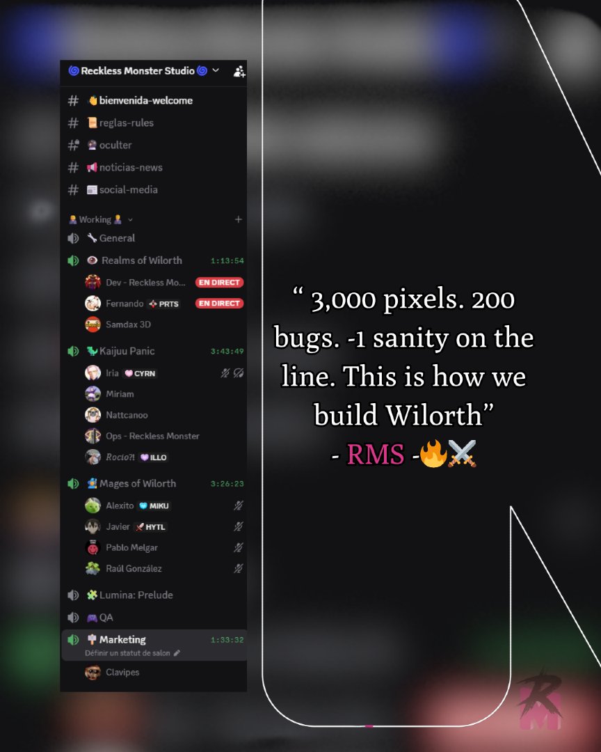 Reckless Monster Studio tweet media