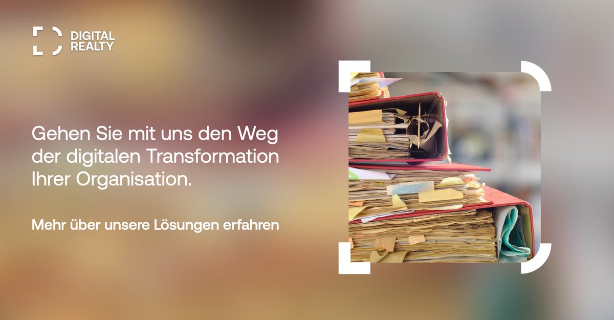 Für IT-Entscheider im öffentlichen Dienst stehen die Themen Compliance und Sicherheit ganz oben auf der Prioritätenliste. Digital Realty ist der zuverlässige Rechenzentrums- und Colocation-Partner für die öffentliche Hand. 

okt.to/NL2sFc

#PlatformDIGITAL