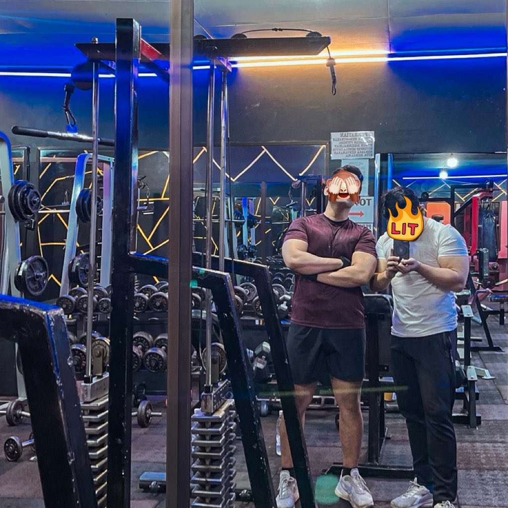 Gym bareng bawannya mau meluk 🤏
