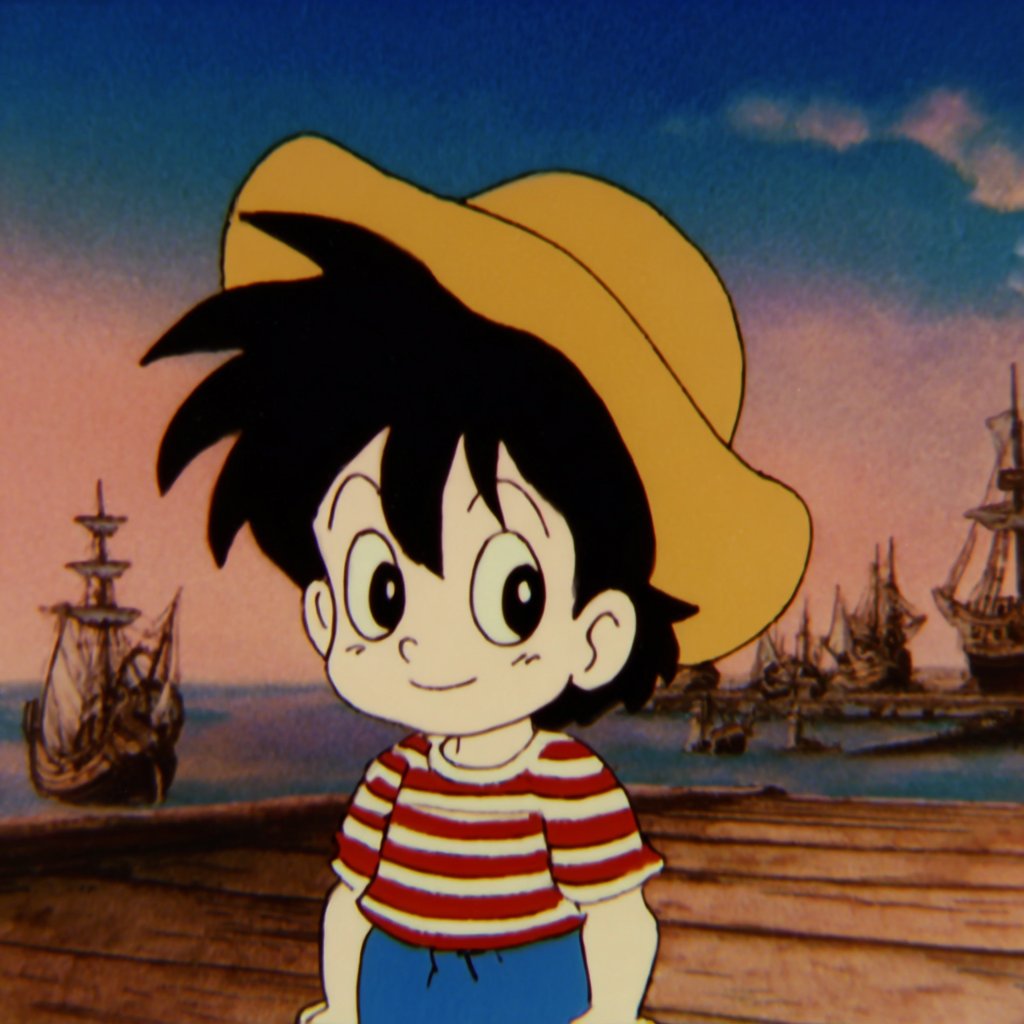 Vintage anime frames