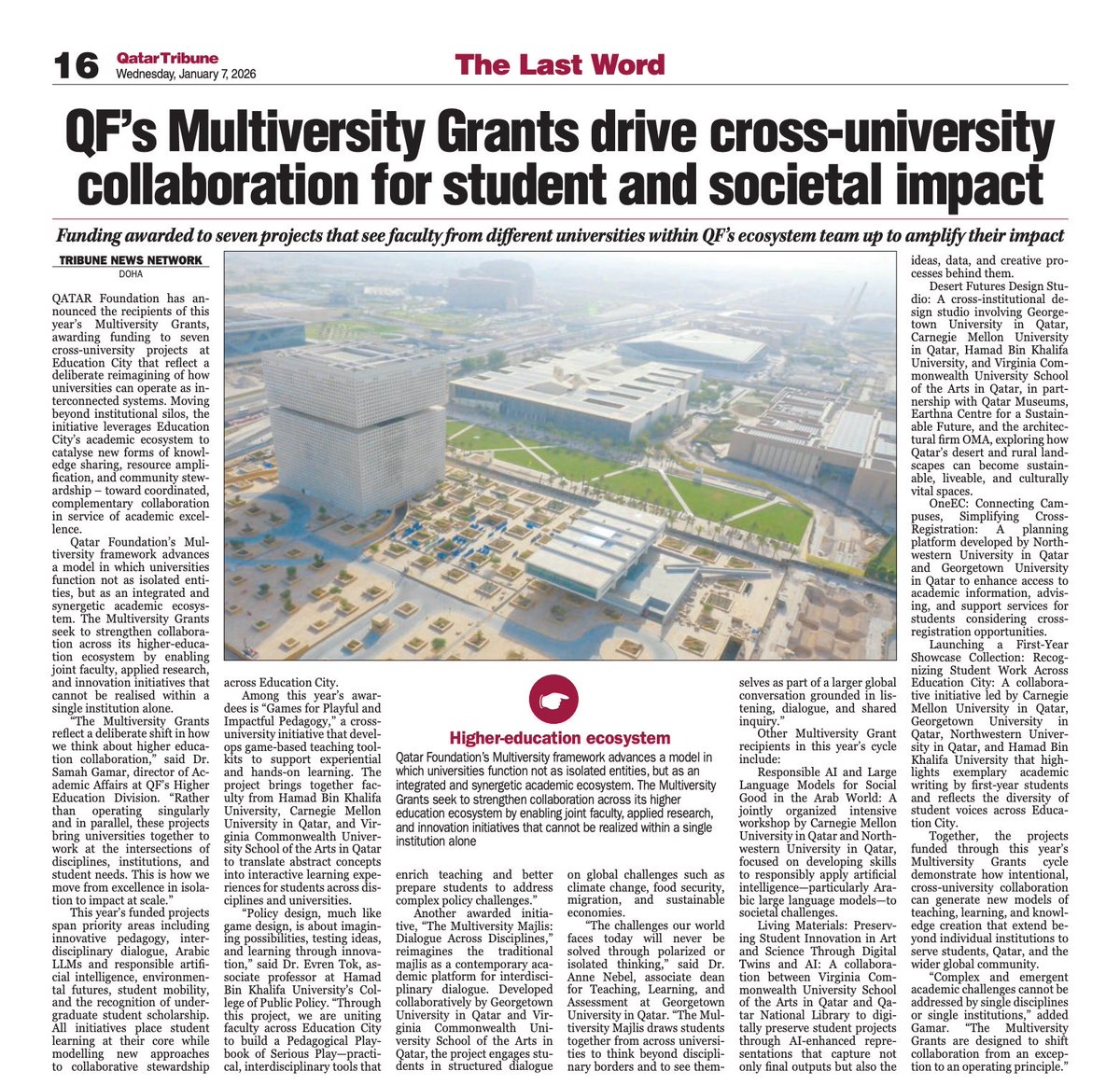 policyCollege's tweet image. Proud to collaborate across Education City on the Pedagogical Playbook of Serious Play game-based tools that help students think systemically and engage real-world policy challenges. Grateful to our incredible #CPP faculty for making this possible. 

More linkedin.com/posts/cpp-hbku…