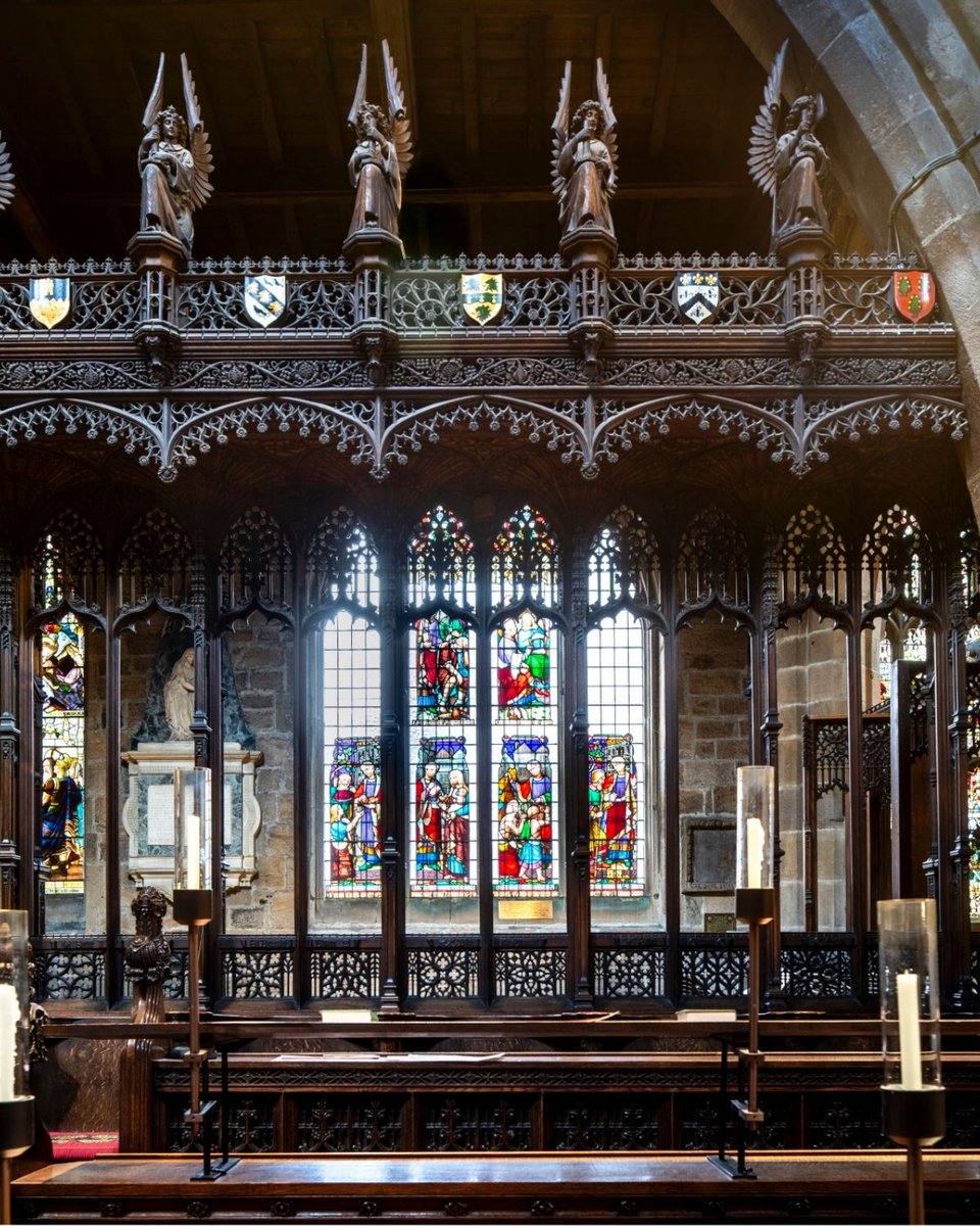 nclcathedral's tweet photo. Today is #HeritageTreasures Day! 🎉 We’re delighted to share the news that our Chemist’s Window has made the Top 12 in @engcathedrals' vote for England’s favourite cathedral stained glass. Modest in appearance, it conveys a powerful message https://t.co/5Ywk1JVcWJ 📷 @fotofacade https://t.co/WvBCUyEGvQ