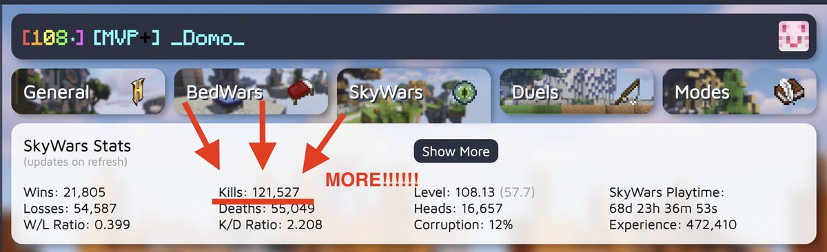 Domo SKYWARS real tweet media