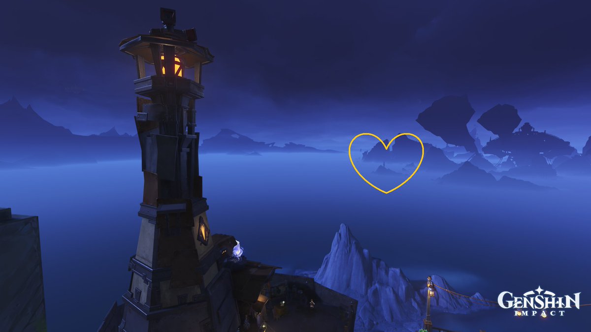 SydneyStar1ight's tweet image. illuga's house has a lighthouse in view of flins's too... they can send signal messages to eachother 🥰