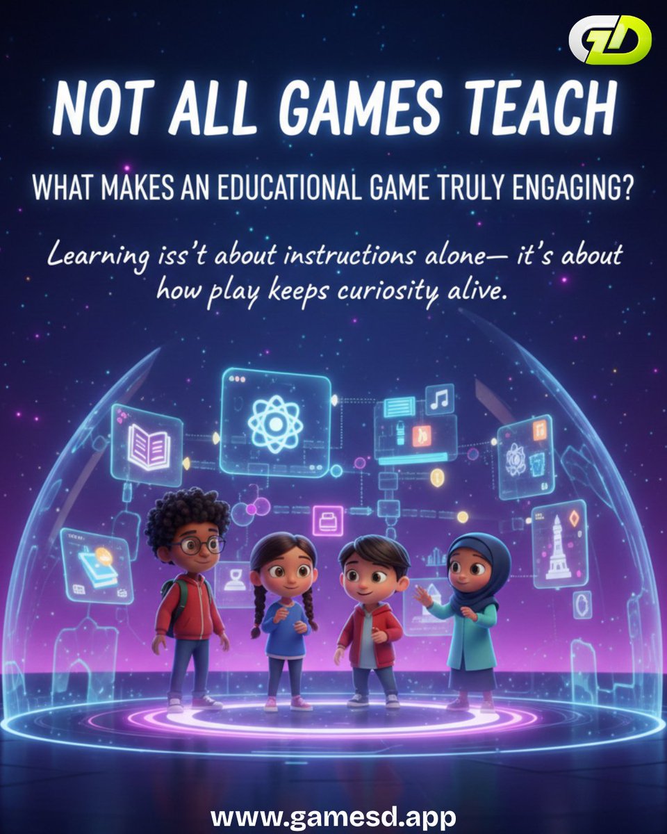 GamesDapp's tweet image. Learning works better when it’s interactive. 🎮📚
At GamesDApp, we build educational games that turn lessons into engaging experiences.
👉 Build your educational game with us
🔗 gamesd.app/educational-ga…
#EducationalGames #EdTech #GameDevelopment #GamesDApp