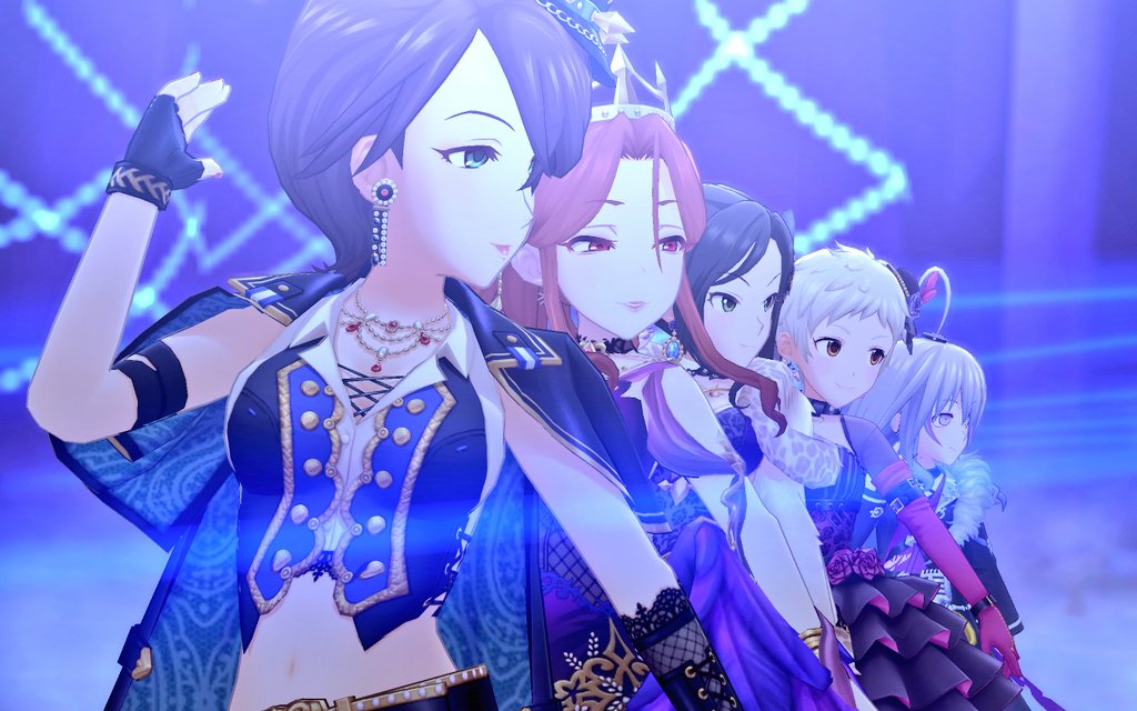 nata_7days's tweet image. #MVのススメ
#Nut_Hack
#Nightwear

ナイトウェア？ナイトメア？？
甘美な恐怖を貴方に😵‍💫

恒2#篠原礼
黒#財前時子
白#向井拓海
恒2#仙崎恵磨
ド#星輝子