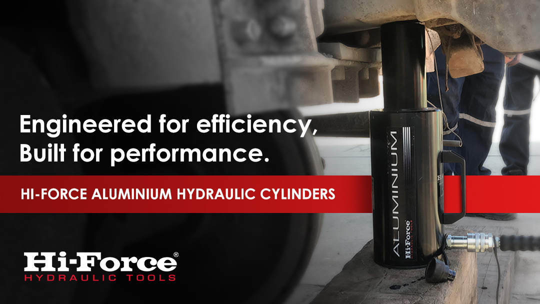 HiForceLimited's tweet photo. Lightweight power you can rely on. Hi-Force aluminium hydraulic cylinders are 50% lighter than steel, delivering high strength, corrosion resistance, and outstanding efficiency for demanding lifting applications. 🔗 https://t.co/YHWTidoPvh
#HiForce #Hydraulics #HeavyLifting https://t.co/SCLeez5QN4