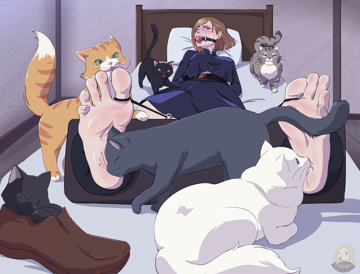 More draws on:
pastatickle.fanbox.cc
subscribestar.adult/pastatickle
patreon.com/TicklePasta

Commissions like this for 50$!

Nobara is represented as an adult!

Have a nice dayy!!