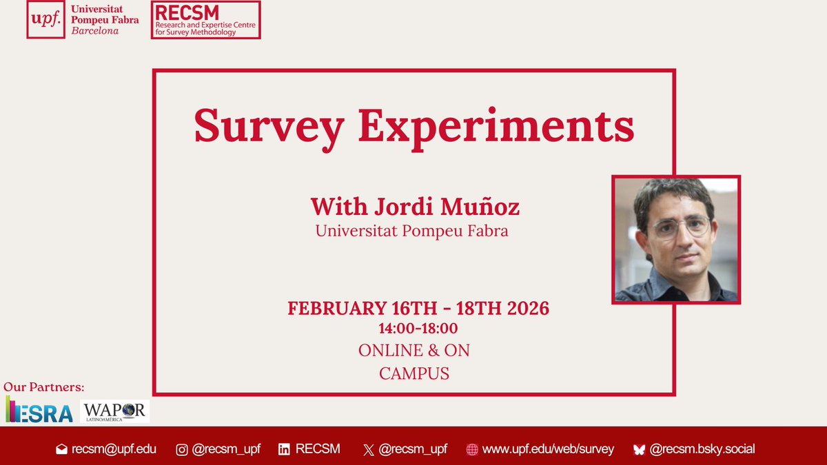 RECSM-UPF tweet media