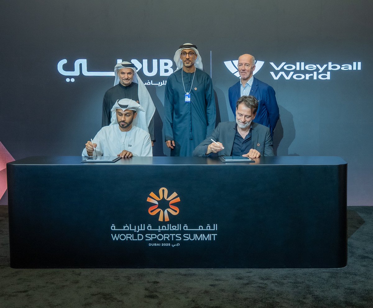 sheikhmansoor's tweet image. Dubai continues to consolidate its position as a global hub for sport by both hosting and launching major championships and sporting events, driven by an ambitious vision and supported by world-class infrastructure. Through a partnership between Volleyball World and the Dubai…