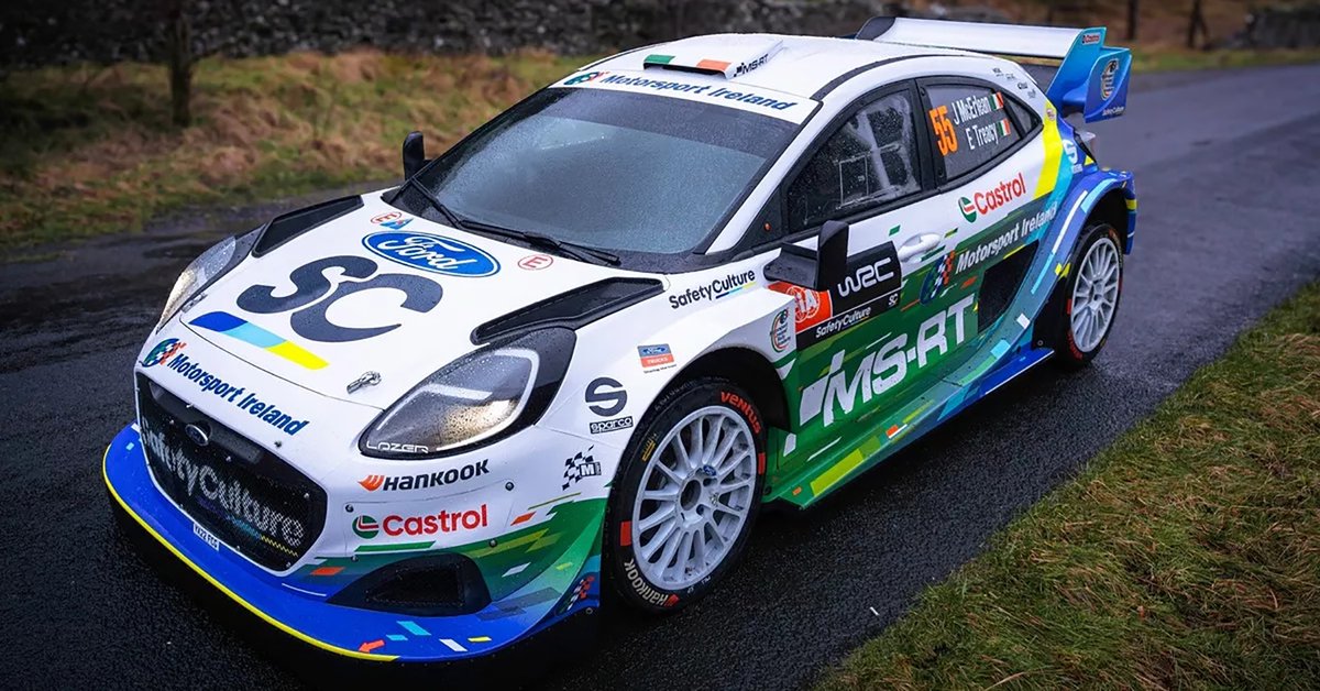M-Sport's official WRC 2026 Ford Puma Rally1 livery for Josh