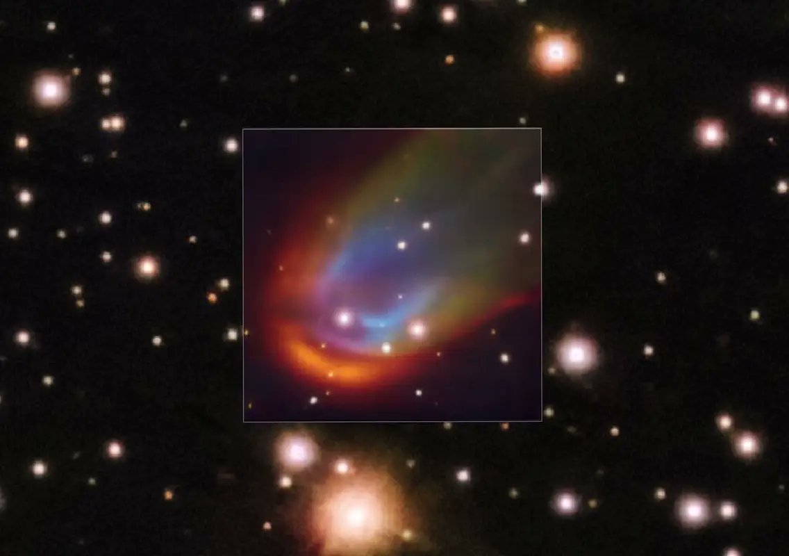 Newskarnataka's tweet image. Mysterious shock wave spotted around ‘quiet’ dead star

#astronomydiscovery, #whitedwarf, #esotelescope, #spacescience, #stellarresearch, #newskarnataka