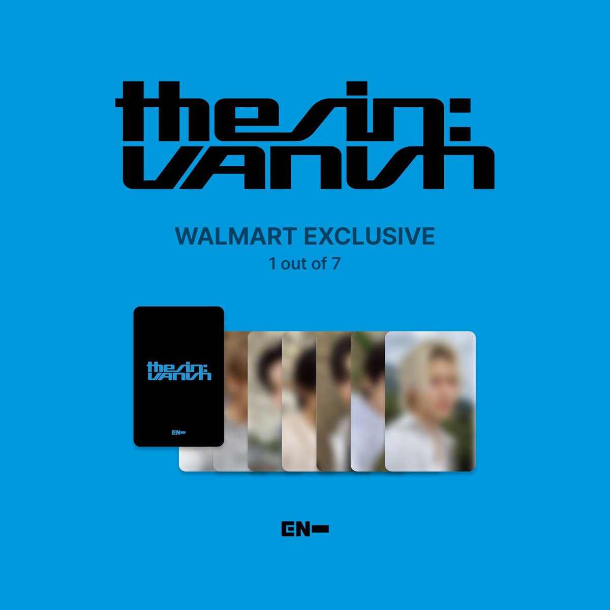 ENHYPEN THE SIN VANISH 📍アメリカ US 特典 ・B&N ・Walmart ・TARGET