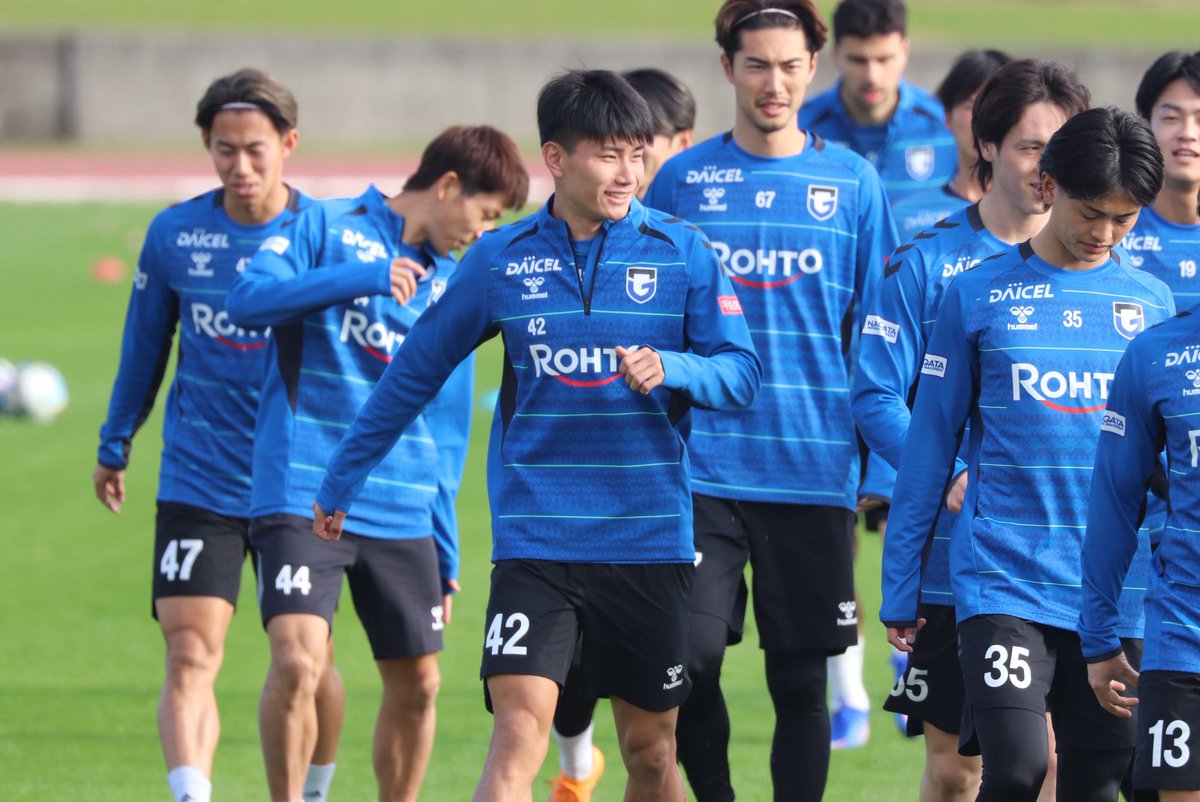 南野遥海 #ガンバ大阪 #沖縄キャンプ1月13日午後練習