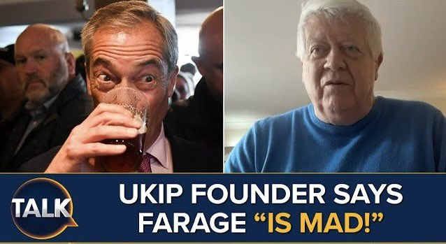 BrexitBuster's tweet image. According to Prof Alan Sked, the actual founder of UKIP, he left the party because Farage staged a takeover which involved the active recruitment of racist Nazi thugs from the National Front and similar groups, turning a Eurosceptic party into a political vehicle for racists.