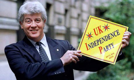 BrexitBuster's tweet image. According to Prof Alan Sked, the actual founder of UKIP, he left the party because Farage staged a takeover which involved the active recruitment of racist Nazi thugs from the National Front and similar groups, turning a Eurosceptic party into a political vehicle for racists.