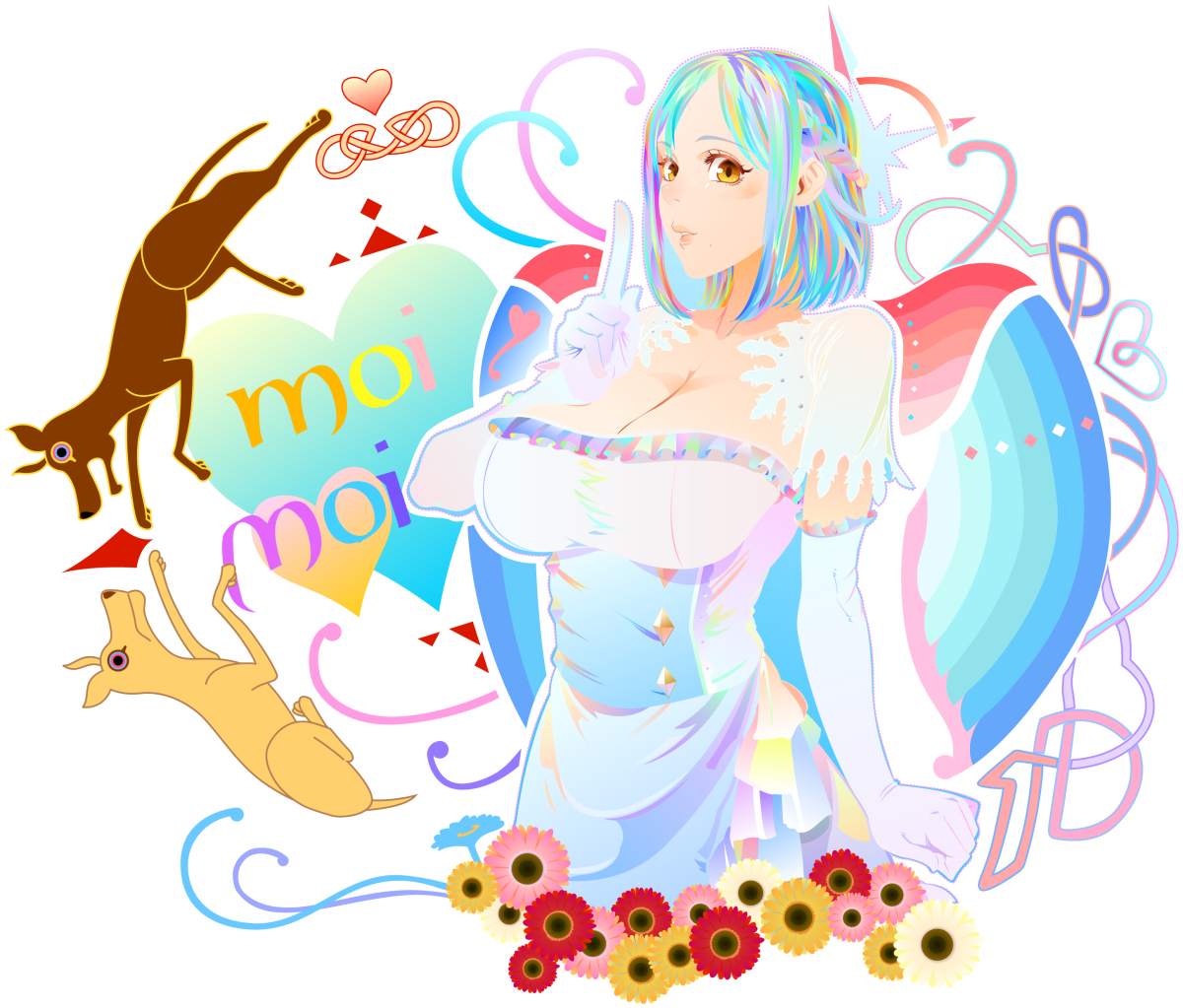 再掲すみません!
モイラ様(@Moiramoimoimoi)へ、ご帰還おめでとうございます🙏のFAです!どうか届いてください😭
お仕事に隣人にウォッカにコロッケに、大変そうでございますが、どうかお身体に気を付けて配信頑張ってください💙
名も無きこいぬより。
#もいもいらすと
#もいもいもい 