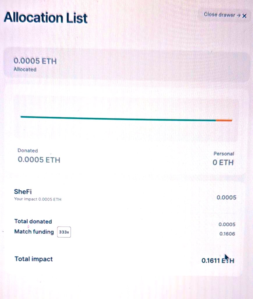 Octant Epoch 10 allocation to <a href="/shefiorg/">shefi.eth (💫,💫)</a> done ☑️ 

Window closes in 7 days so get on it supernovas💫