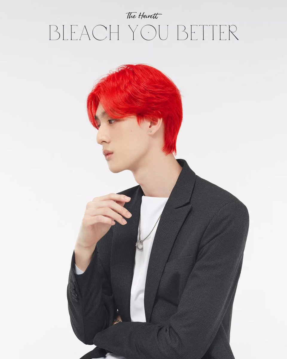 vertamz's tweet image. @vitheepanich and @jrxpry7 model for thehairett 'bleach you better'

#tee_vtp #ธีรเดช #junior_vvv