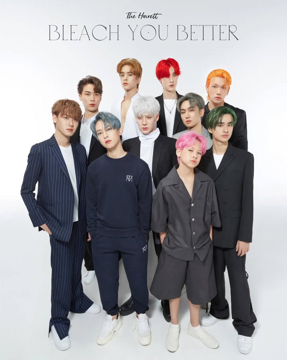 vertamz's tweet image. @vitheepanich and @jrxpry7 model for thehairett 'bleach you better'

#tee_vtp #ธีรเดช #junior_vvv