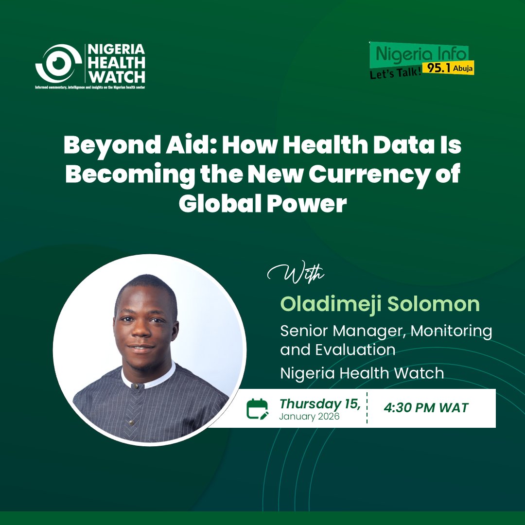 Nigeria Health Watch tweet media