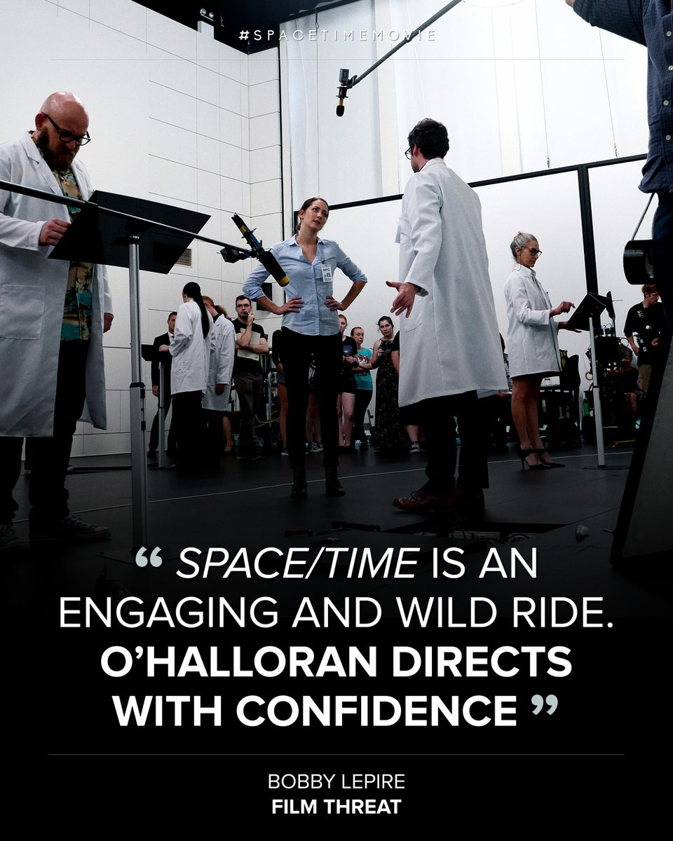 spacetimemovie's tweet photo. Influx Magazine says “O'Halloran makes smart use of his resources, proving that scale in science fiction is often a matter of imagination rather than budget.”

🖥️ Buy or rent SPACE/TIME today!

#spacetimemovie #scifi #timetravel #newrelease https://t.co/2C24n3YwVE